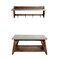Alaterre Furniture Brookside 40"W Wood with Concrete-Coating Entryway Coat Hook and Bench AWBS042470 - alternate 1